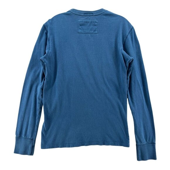 Abercrombie Fitch Mens S  Top Long Sleeve Vintage Embroidered Eagle 77 - Picture 4 of 10